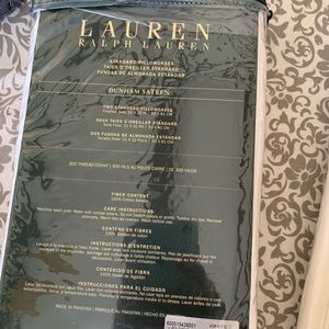 Ralph Lauren white pillow cases